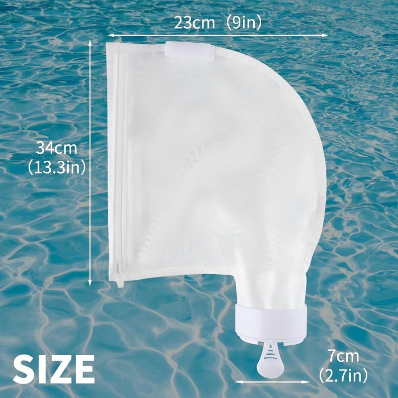 WONEWTH Pool Cleaner Bags with Zipper Replacement for Polaris 280, 480 Parts Pool Cleaner All Purpose Bag K16 K13 (2 Pack) - Image 3